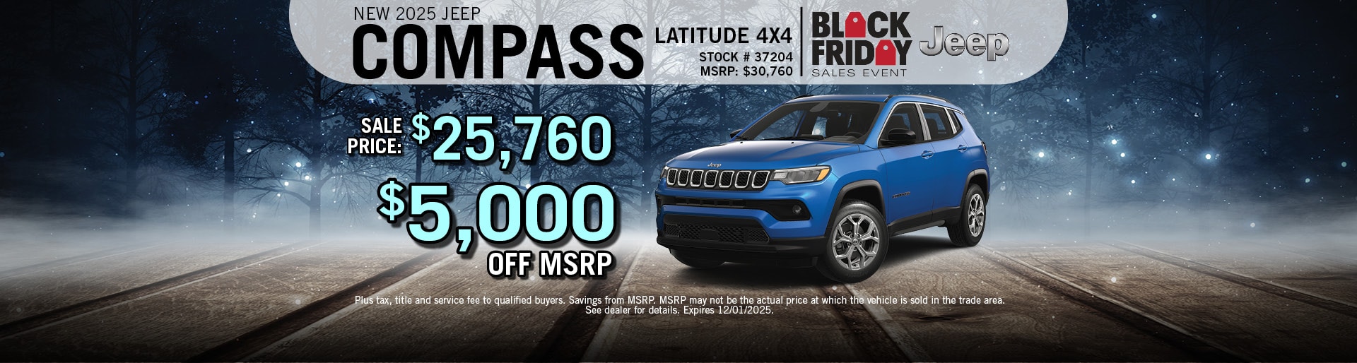 New 2025 Jeep Compass Limited Offer | Merrill, WI