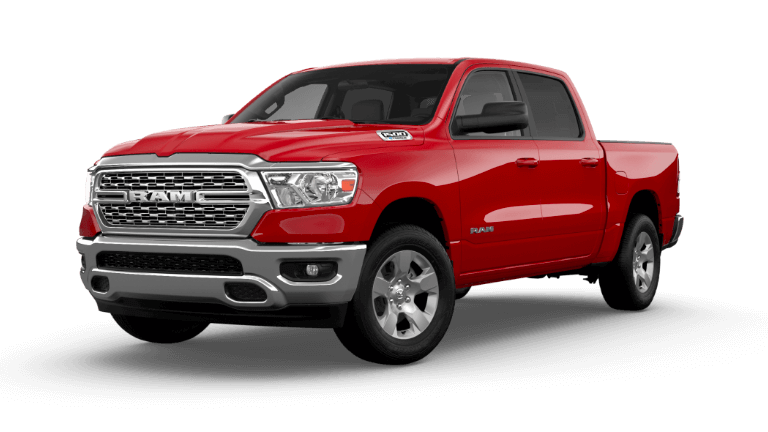 2022 Ram 1500 Big Horn in Flame Red exterior