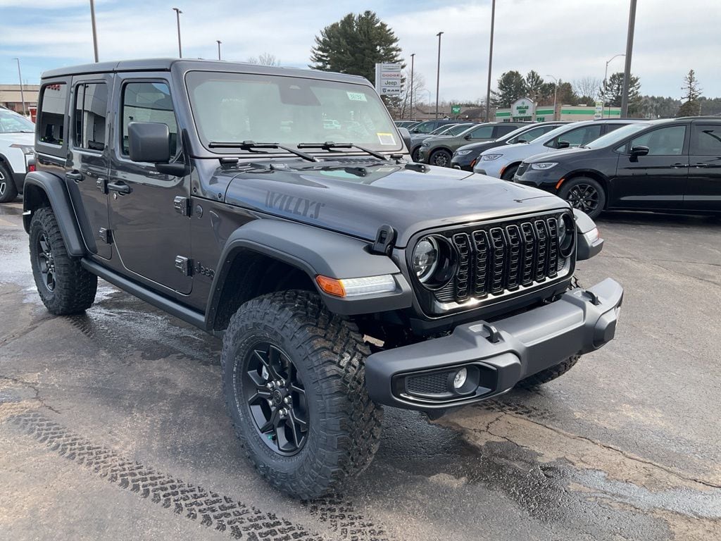 New 2026 Jeep Wrangler 4-DOOR WILLYS Sport Utility