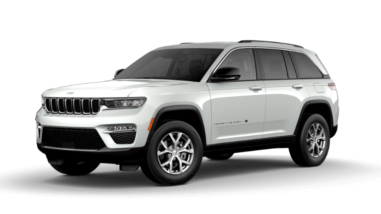 2022 Jeep Grand Cherokee Limited in Bright White exterior