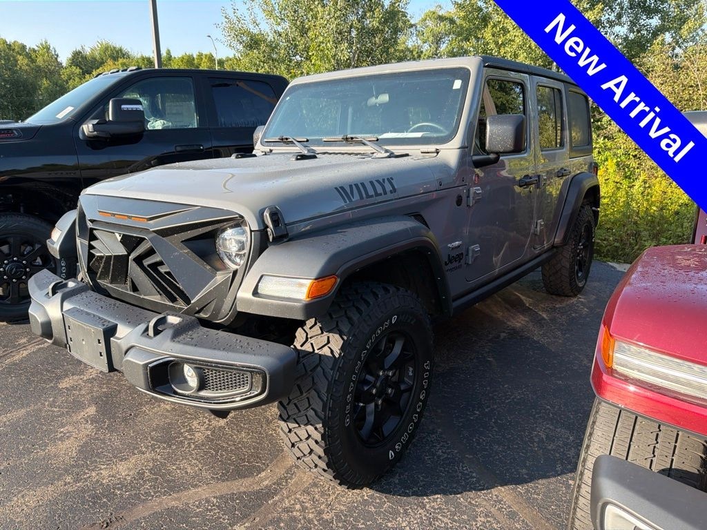 Used 2021 Jeep Wrangler Unlimited Willys SUV