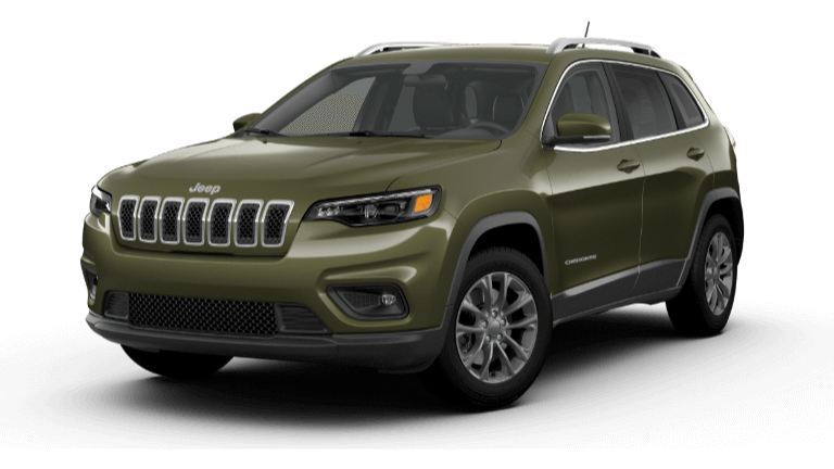 2021 Jeep Cherokee Latitude Plus Olive Green