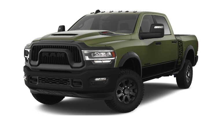 2023 Ram 2500 Power Wagon in Olive Green exterior