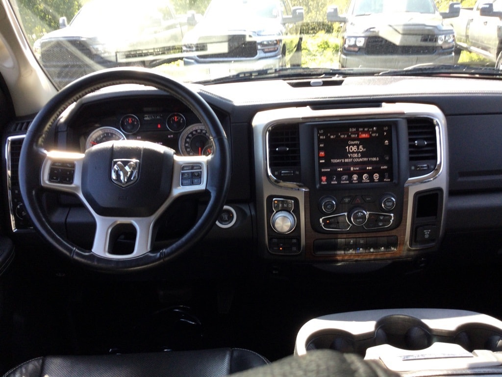 Used 2014 RAM Ram 1500 Pickup Laramie with VIN 1C6RR7VT2ES107451 for sale in Merrill, WI