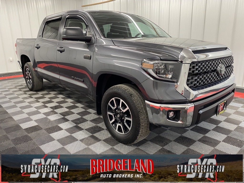 Used 2021 Toyota Tundra For Sale at Bridgeland Auto Brokers VIN 5TFDY5F19MX988433