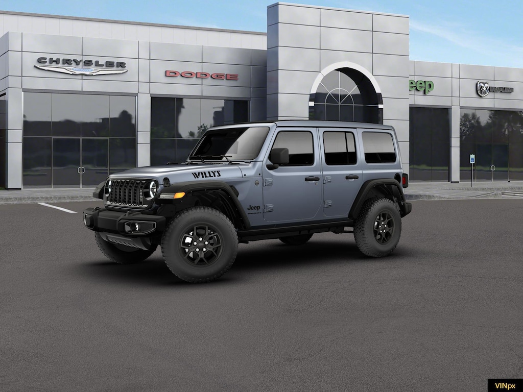 New 2026 Jeep Wrangler 4-DOOR WILLYS Sport Utility