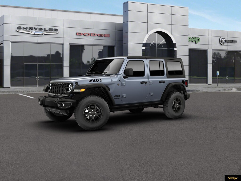 New 2026 Jeep Wrangler 4-DOOR WILLYS Sport Utility