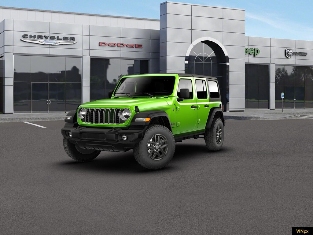 New 2026 Jeep Wrangler 4-DOOR SPORT S Sport Utility
