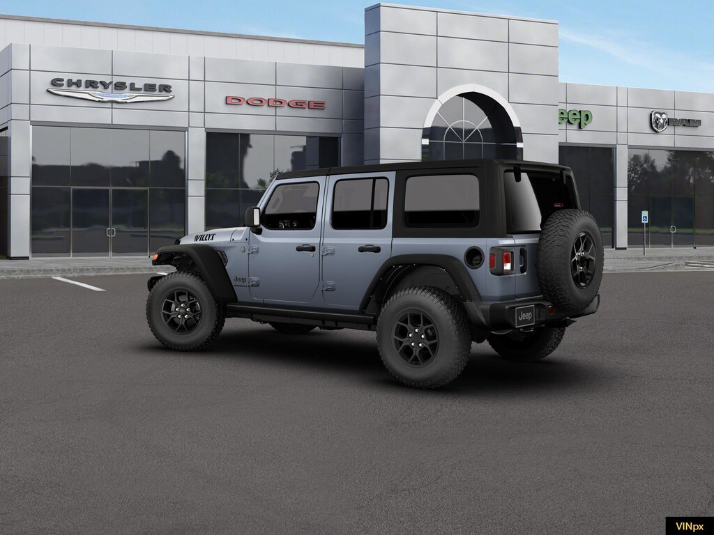 New 2026 Jeep Wrangler 4-DOOR WILLYS Sport Utility