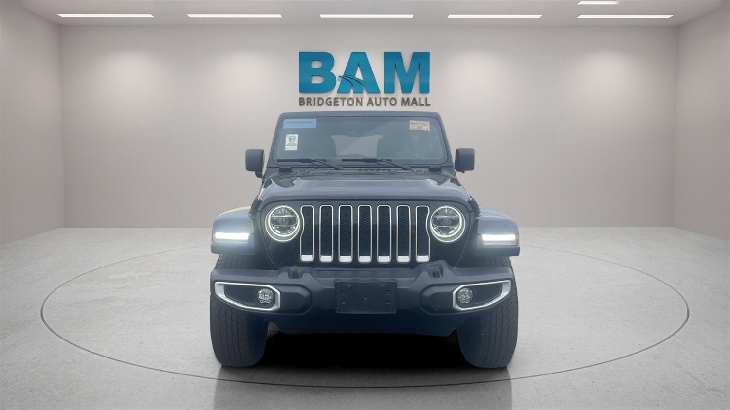 Used 2022 Jeep Wrangler Unlimited Sahara with VIN 1C4HJXEN3NW110008 for sale in Bridgeton, NJ