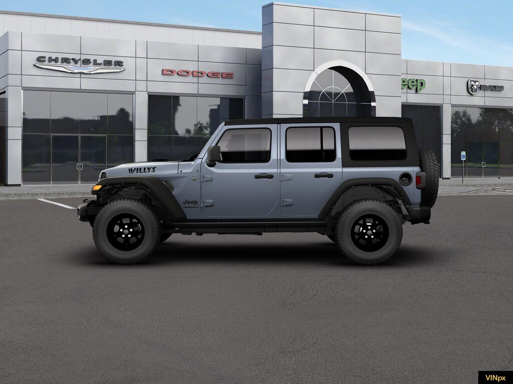 New 2026 Jeep Wrangler 4-DOOR WILLYS Sport Utility