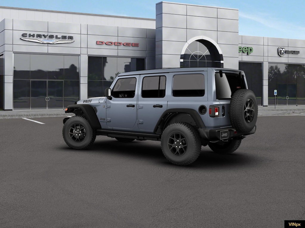 New 2026 Jeep Wrangler 4-DOOR WILLYS Sport Utility