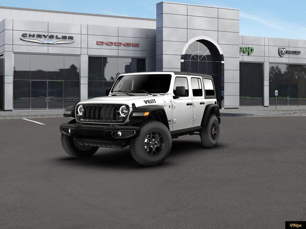New 2026 Jeep Wrangler 4-DOOR WILLYS Sport Utility