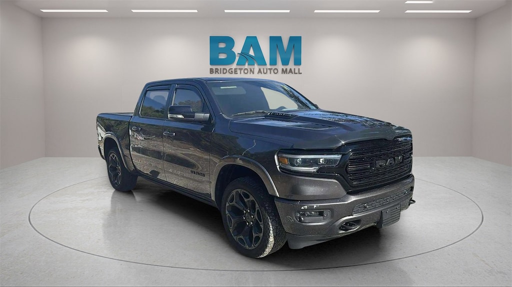 Used 2021 Ram 1500 Limited Crew Cab 4x4 57 Box Truck