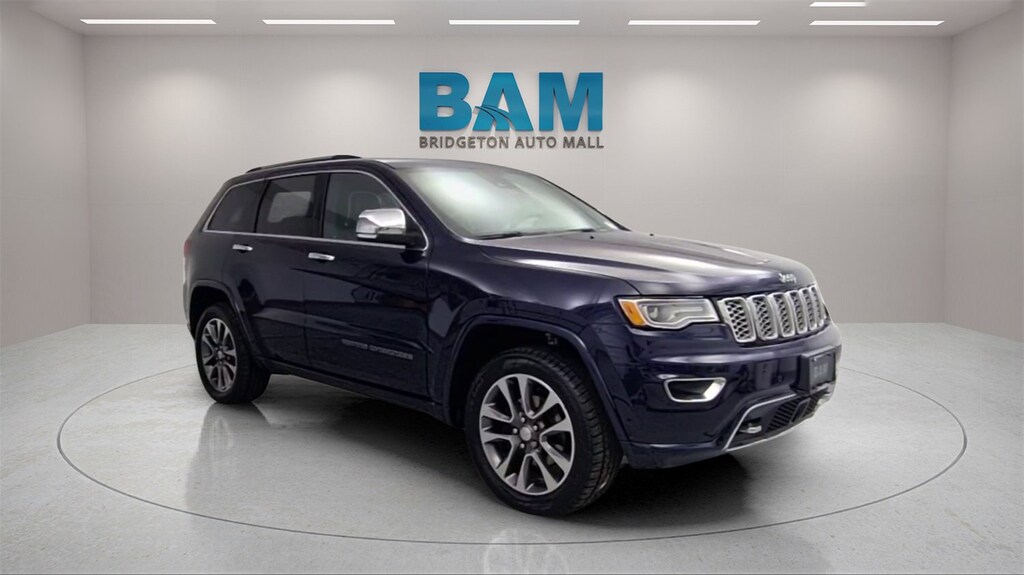 Used 2017 Jeep Grand Cherokee Overland 4x4 SUV