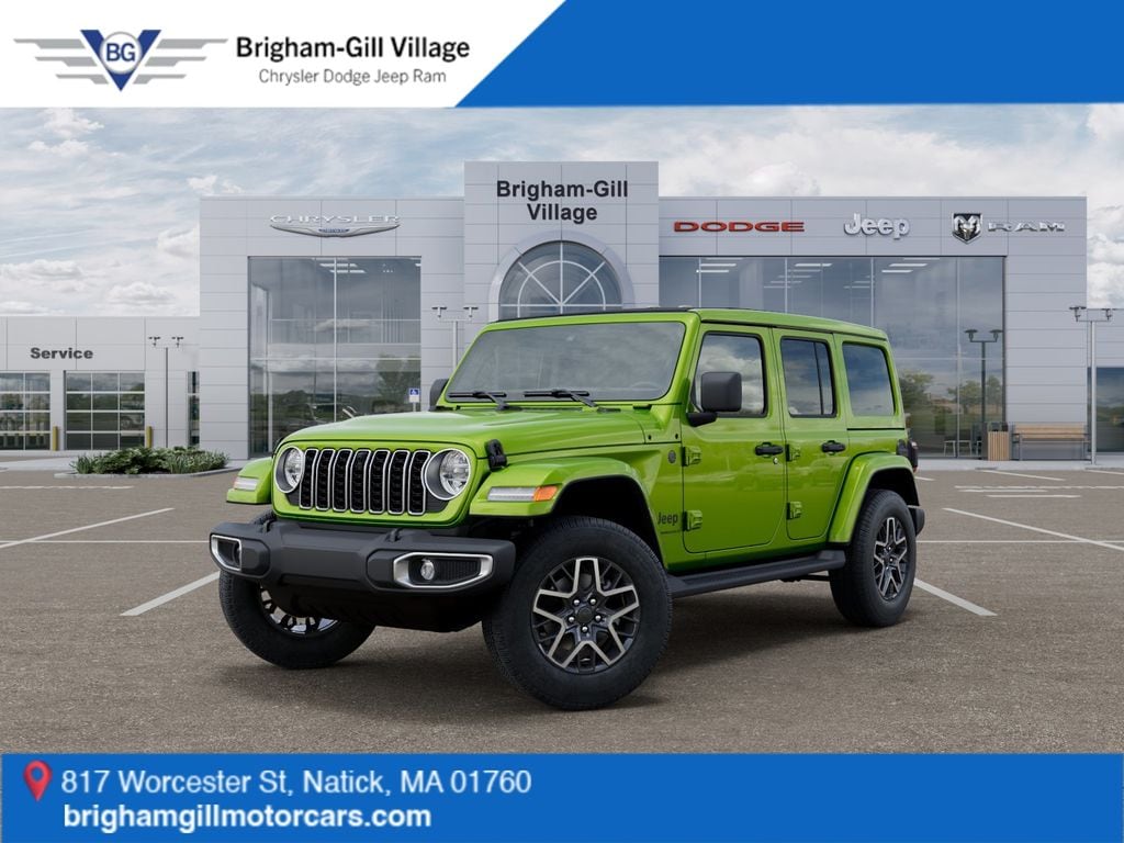 2026 Jeep Wrangler Sahara at Brigham-Gill Village CDJR in Natick, MA
