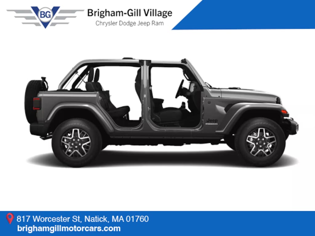 New 2025 Jeep Wrangler 4-DOOR SAHARA Sport Utility