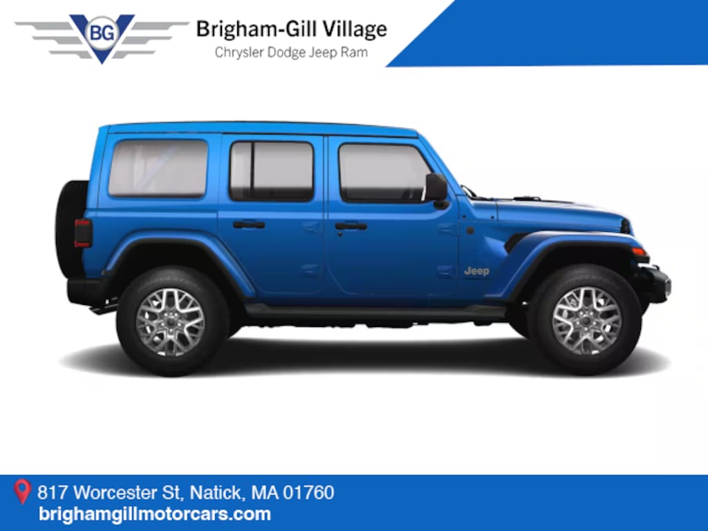 New 2025 Jeep Wrangler 4-DOOR SAHARA Sport Utility