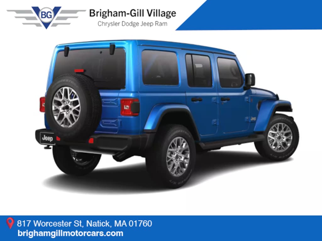 New 2025 Jeep Wrangler 4-DOOR SAHARA Sport Utility