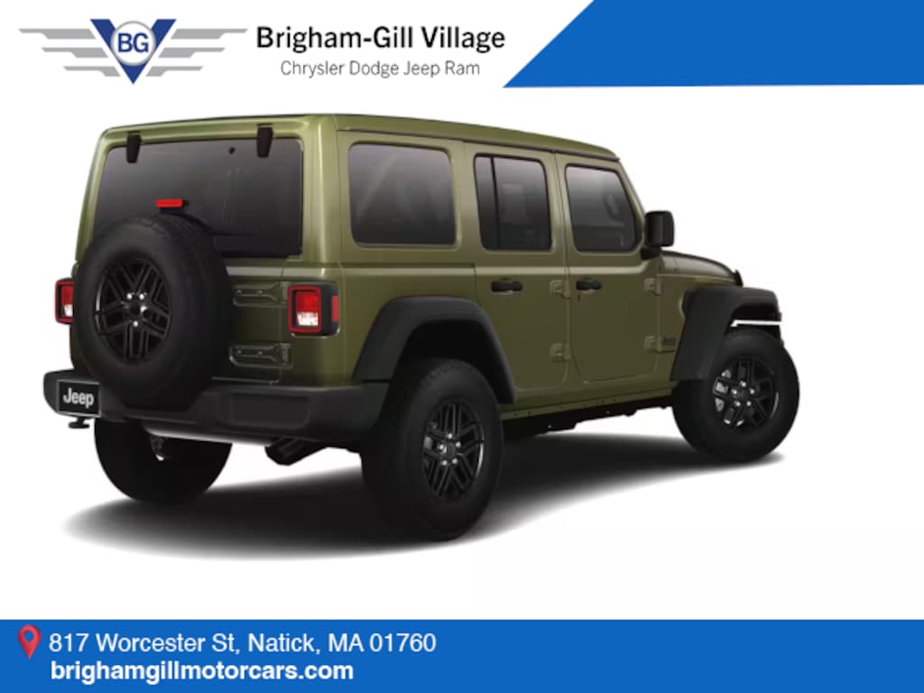 New 2025 Jeep Wrangler 4-DOOR SPORT S Sport Utility