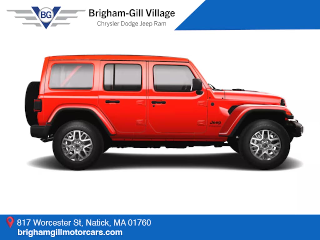 New 2025 Jeep Wrangler 4-DOOR SAHARA Sport Utility