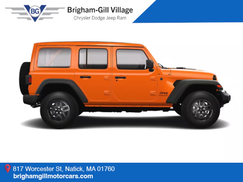 New 2025 Jeep Wrangler 4-DOOR SPORT S Sport Utility