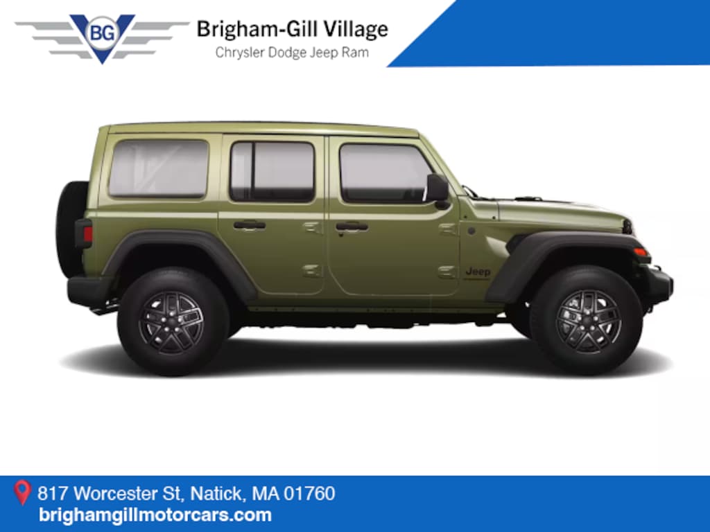 New 2025 Jeep Wrangler 4-DOOR SPORT S Sport Utility