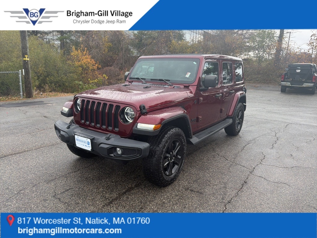 Used 2022 Jeep Wrangler Unlimited Sahara Altitude SUV