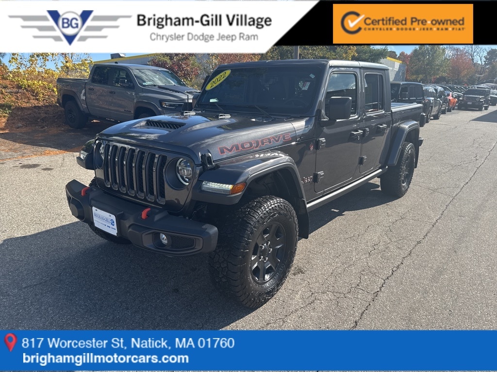 Certified 2022 Jeep Gladiator Mojave Truck