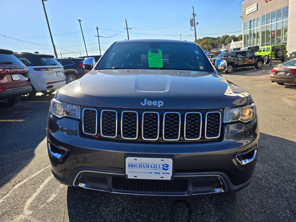 Certified 2018 Jeep Grand Cherokee Limited with VIN 1C4RJFBG2JC108525 for sale in Natick, MA