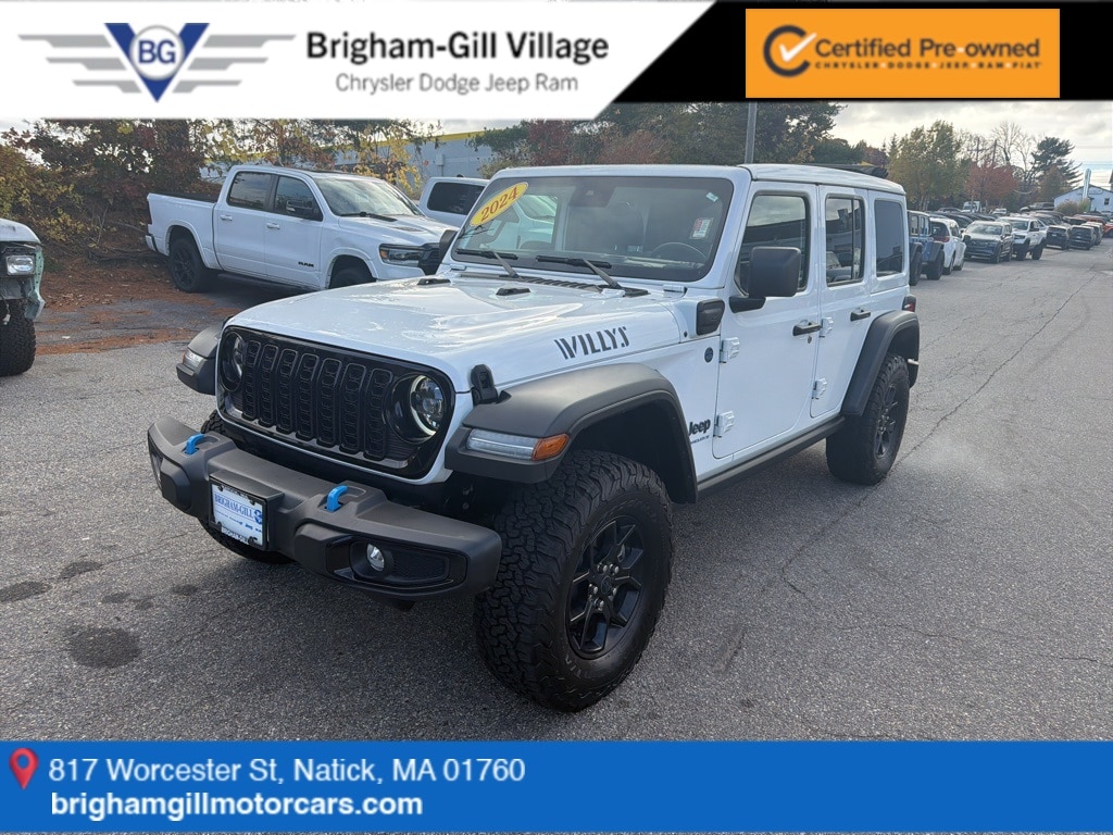 Used 2024 Jeep Wrangler Willys 4xe SUV