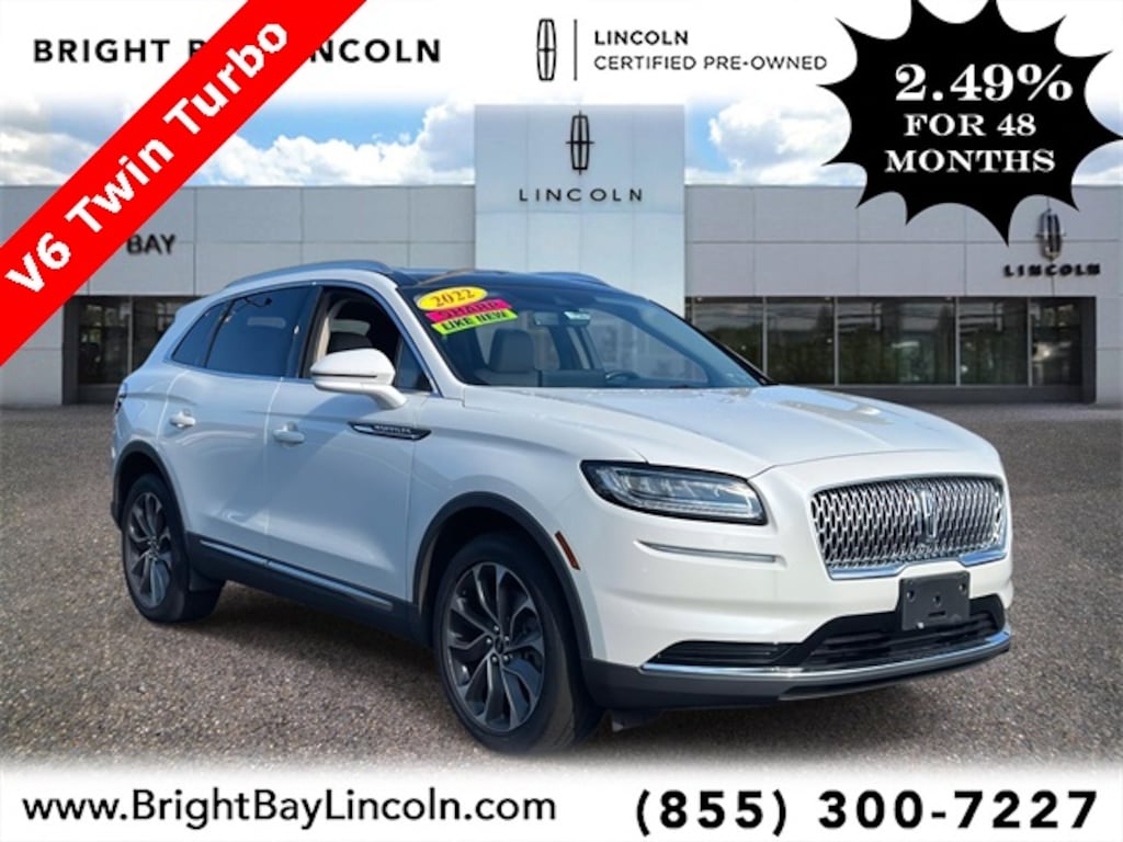 Certified 2022 Lincoln Nautilus Reserve SUV
