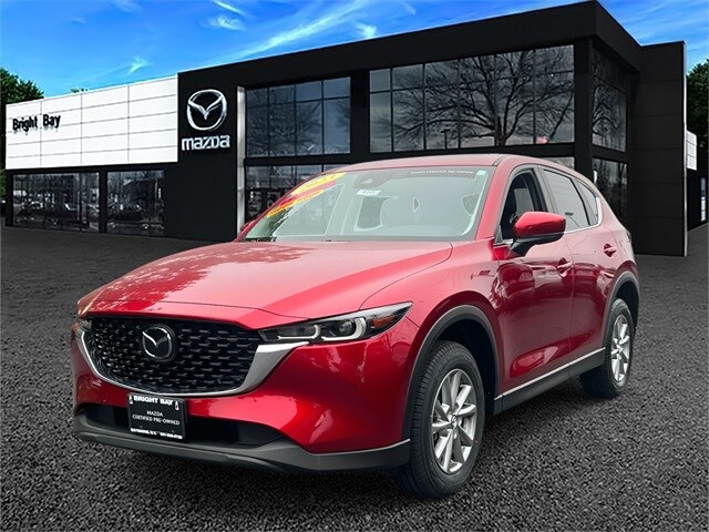 Certified 2023 Mazda CX-5 S Preferred package with VIN JM3KFBCM2P0177684 for sale in Bay Shore, NY