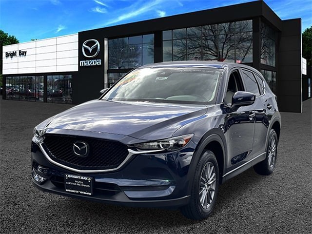 Certified 2021 Mazda CX-5 Touring with VIN JM3KFBCM2M0464020 for sale in Bay Shore, NY