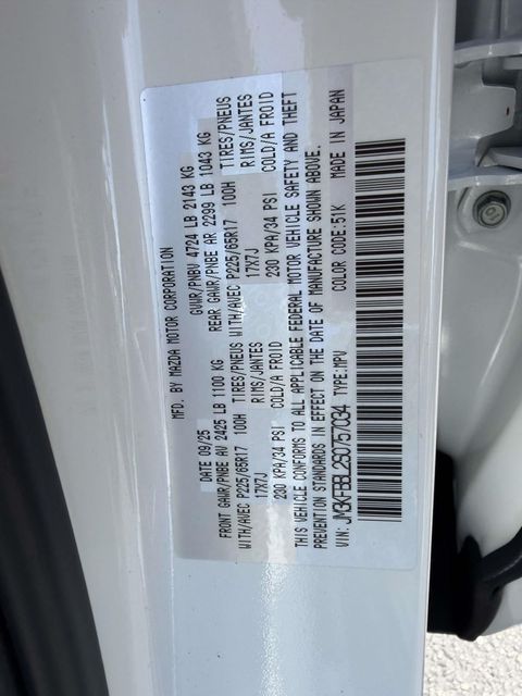 2025 Mazda CX-5 S Select Package - Photo 16