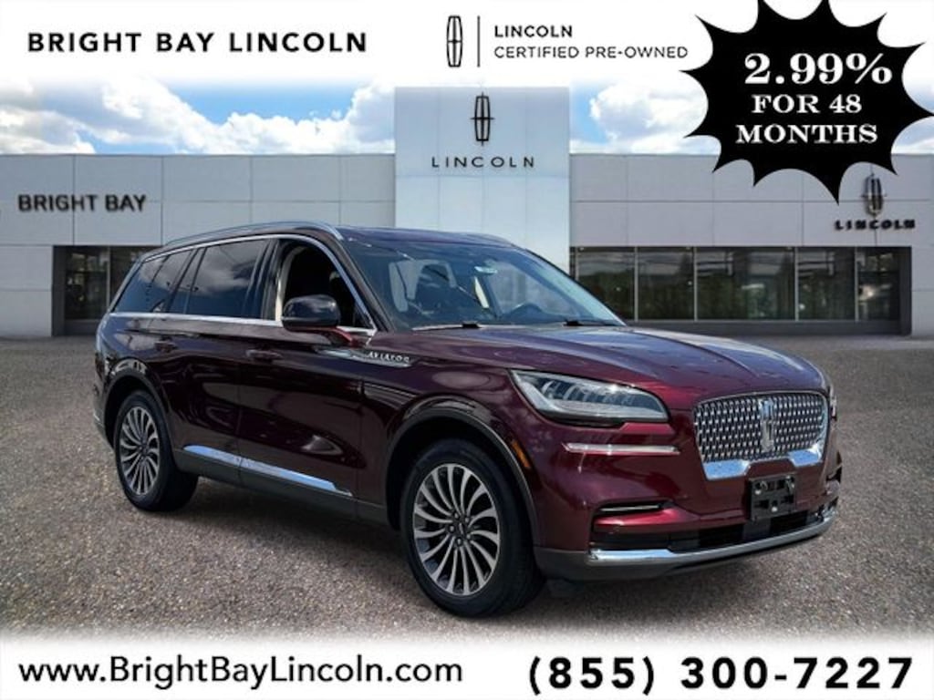 Certified 2022 Lincoln Aviator Reserve SUV
