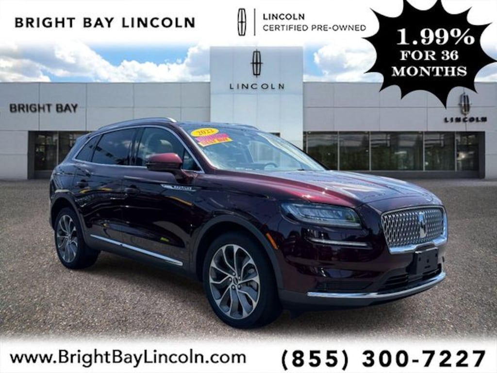 Certified 2022 Lincoln Nautilus Reserve SUV