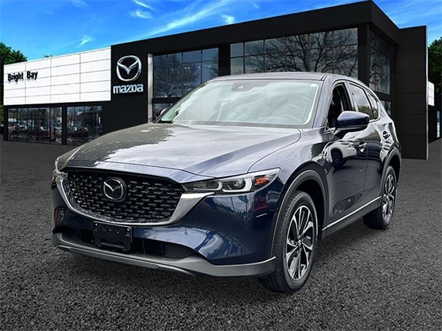 Certified 2023 Mazda CX-5 S Premium Plus package with VIN JM3KFBEM6P0123933 for sale in Bay Shore, NY