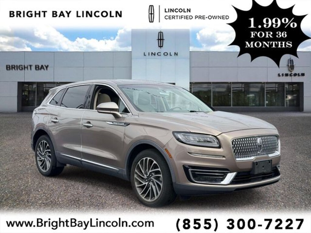 Certified 2019 Lincoln Nautilus Reserve SUV