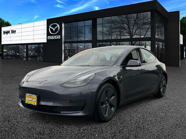 Used 2023 Tesla Model 3 Base with VIN 5YJ3E1EAXPF709469 for sale in Bay Shore, NY