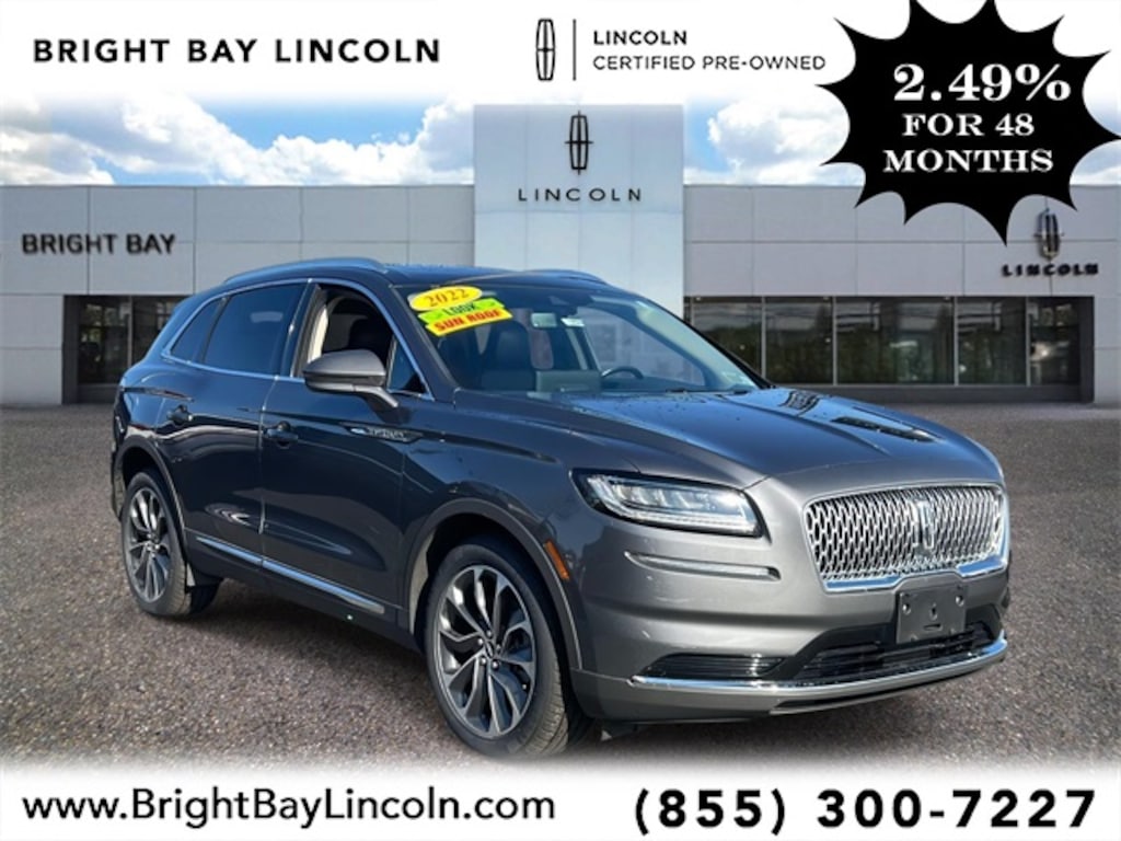 Certified 2022 Lincoln Nautilus Reserve SUV
