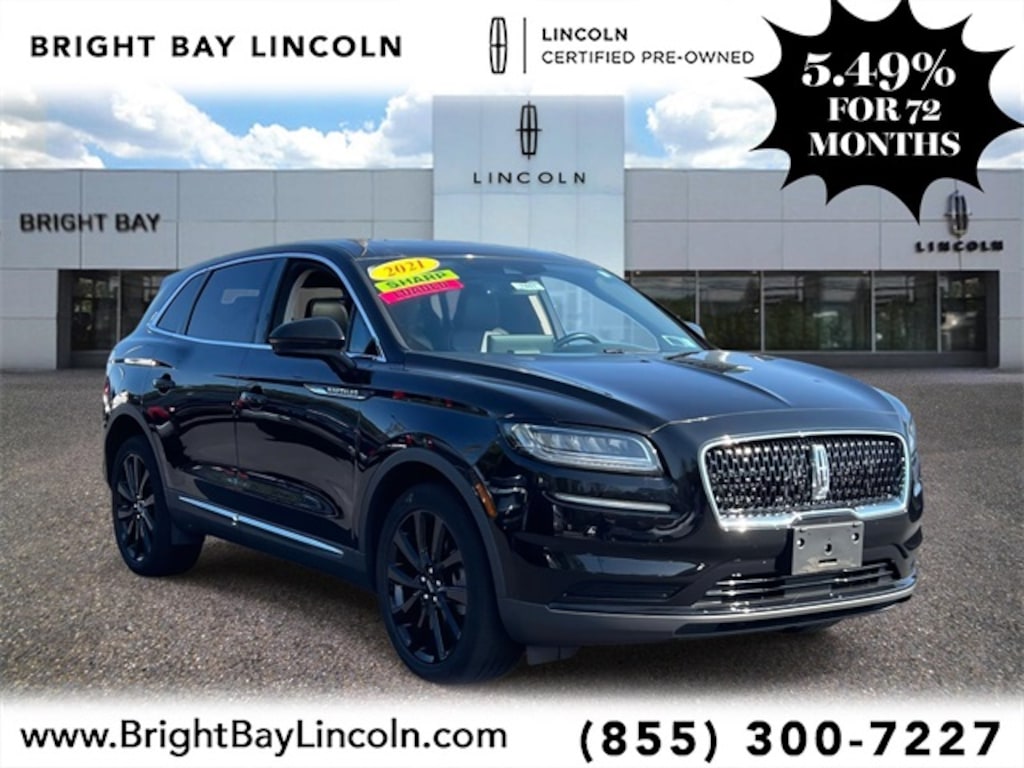 Certified 2021 Lincoln Nautilus Reserve SUV