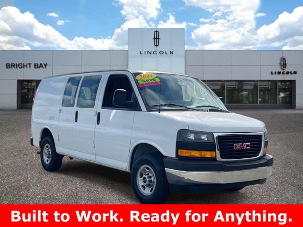 Used 2023 GMC Savana 2500 Work Van Cargo Van