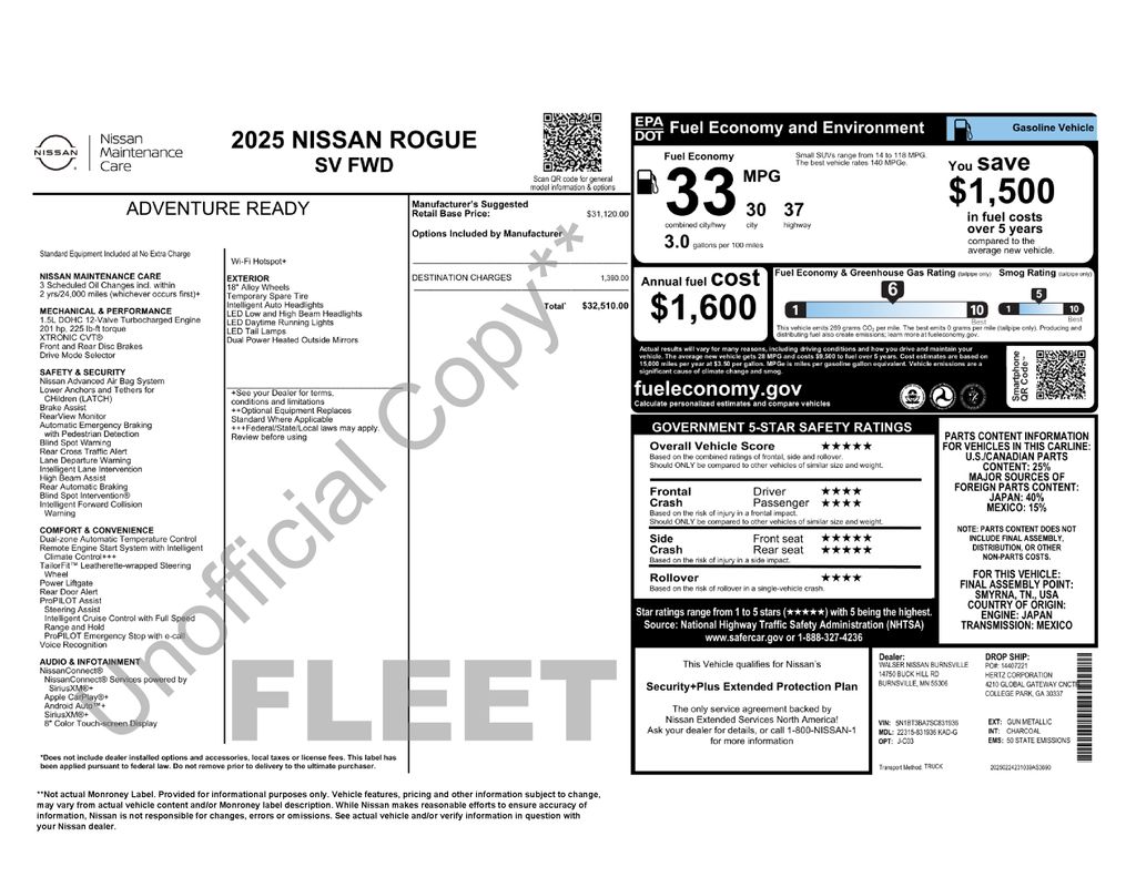 2025 Nissan Rogue SV - Photo 25