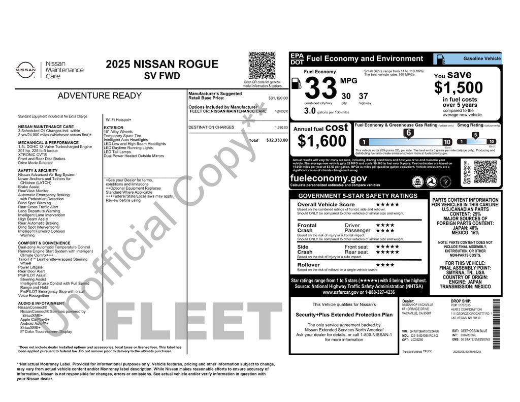 2025 Nissan Rogue SV - Photo 26