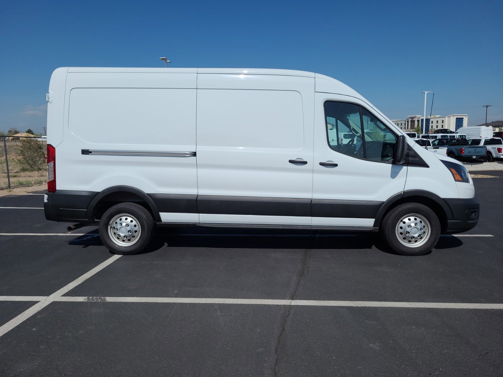 Used 2023 Ford Transit Van Base with VIN 1FTBR2C83PKA91842 for sale in Brighton, CO