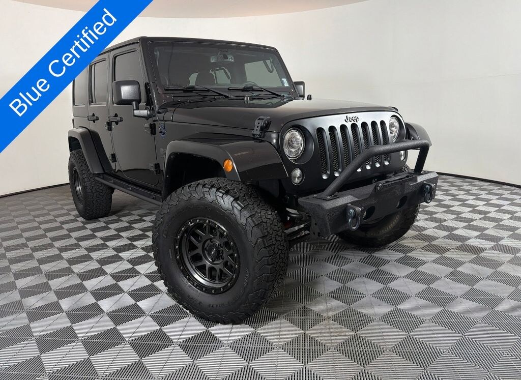 Certified 2018 Jeep Wrangler JK Unlimited Sahara SUV