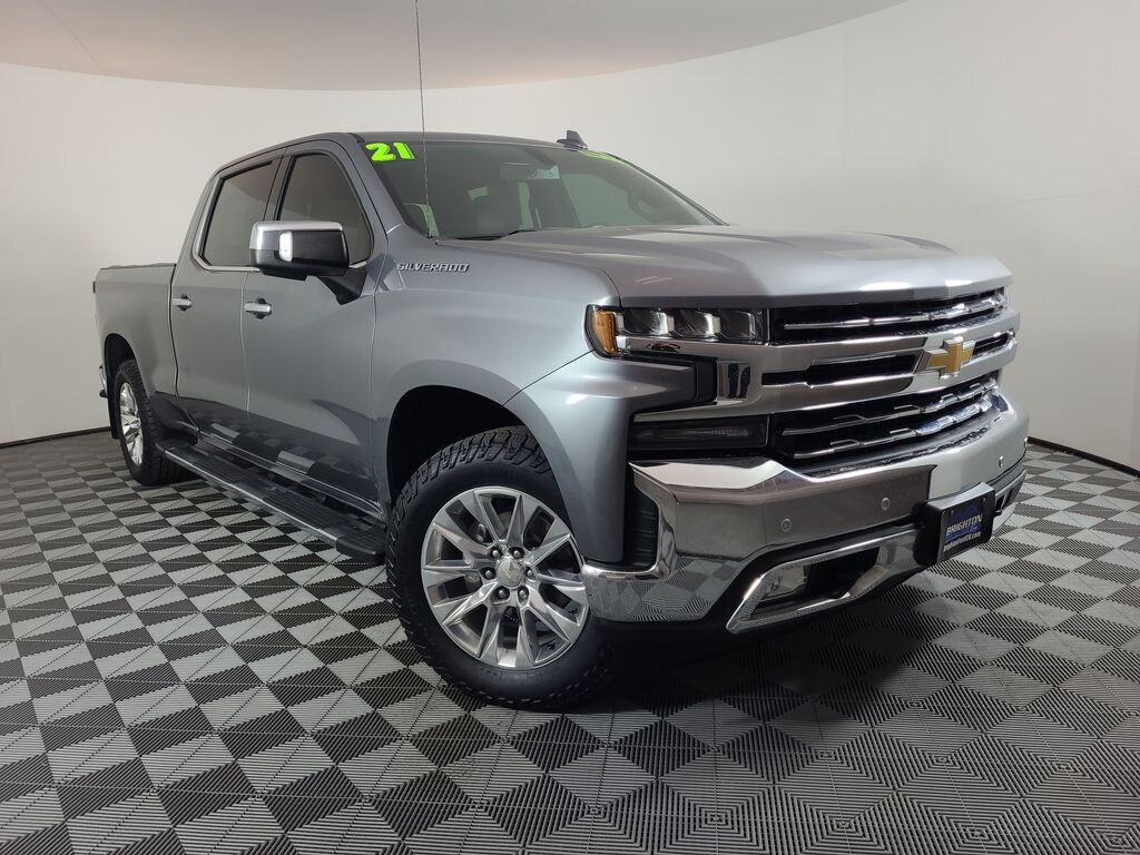 Used 2021 Chevrolet Silverado 1500 LTZ Truck Crew Cab