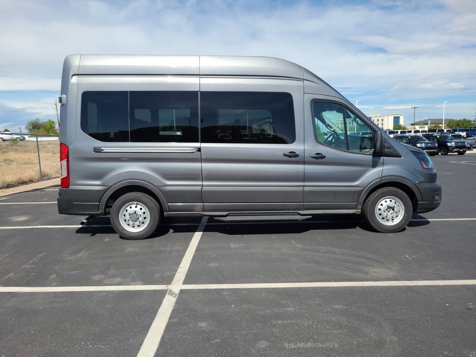 Used 2023 Ford Transit Passenger Van XL with VIN 1FBAX9XG2PKB26693 for sale in Brighton, CO