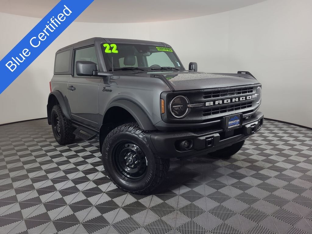 Certified 2022 Ford Bronco Black Diamond SUV